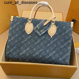 2024 New Designer Retro Hobo Shoulder Bag Blue Denim Crossbody Handbag bags handbags Women For Totes