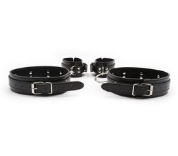 Leather Legs Hand Wrist Cuffs Bondage Belt Slave In Adult Games For Couples Fetish Sex Products Flirting Toys Women And Men2859798
