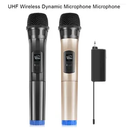 Microphones Handheld Dynamic Microphone Stage Mic Vocal Speaker For Nightclub Gold