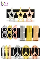 8MM Slide Charms 10 pieceslot Fit DIY Wristband Belt Bracelet LSSC3123955225050