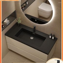 Bathroom Sink Faucets Light Luxury Cabinet Combination Table Toilet Wash Basin