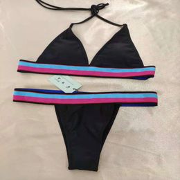 Fashion Piink Black Womens Bikinis Sets Sexy Bathing Suit Women Swimwear Breathable Ladies Swim Swimsuits Costume 232O