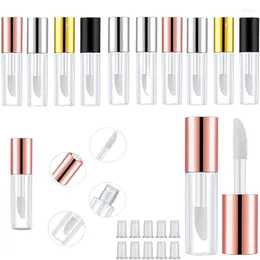 Storage Bottles 100Pcs Mini 2ml Portable Clear Lip Gloss Empty Sample Containers For Travel Women Girls Oil Makeup