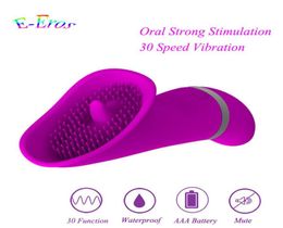 ORISSI 30 Speed Clitoris Vibrators Clit Pussy Pump Silicone Gspot Vibrator Oral Sex Toys For Women Body Massager Sex Product S9211070113