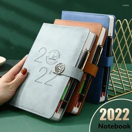 Schedule Book 2024 System Plan Clock-in Calendar Study Diary Notepad Business Office Notebook Birthday Gift