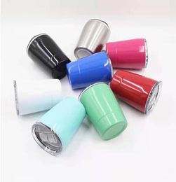 Mugs 8oz 304 Stainless Steel tumbler kid water bottle cups Wine Glasses8194372