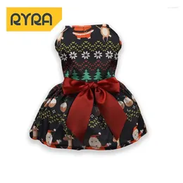 Dog Apparel Tank Top Skirt Realistic Image Creative Convenient Cozy Pet Supplies Christmas Costume Create A Festive Atmosphere Dress Durable