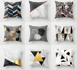 CushionDecorative Pillow Pattern Modern Simplicity Geometry Printing Cover Sofa Cushion Case Bed Home Decor Car4883397