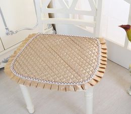 European Style Luxury Dining Chair Cloth Seat Cushion Chair Cushion Mat With Lace Embroidery Summer Thin Home Decorative Cushion1065993