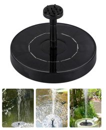 Garden Water Pump Power Pool Panel Kit Floating Mini Solar Fountain Pond Home Decoration Outdoor Bird Bath Powered Waterfall3264670