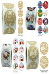 Inch 15 Merry Christmas Stickers Large Big Holiday Card Gift Envelopes Stocking Xmas Party Favours Supplies for Kid Scrapbooking 57981840