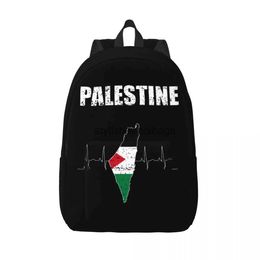 Backpack Style Map of Palestine Palestinian flag backpack suitable for women cool high school hiking trip college shoulder bag sports H240504