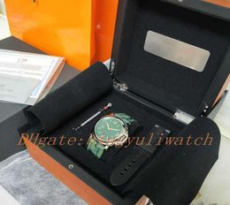 Luxury Factory New WATCH 44mm GREEN Face Camo Strap Super P 111 Mechanical HandWinding Movement Fashion Mens Watches with Origina5033619