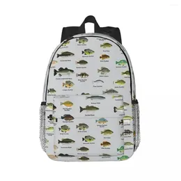 Backpack Sunfish Family (Centrarchids) - Named Backpacks Boys Girls Bookbag Fashion Children School Bags Laptop Rucksack Shoulder Bag