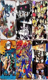 Anime Hero Vintage Metal Tin Sign Home Club Pub Living Room Decoration Anime Mix Wall Art Poster Japanese Style Plat9238182