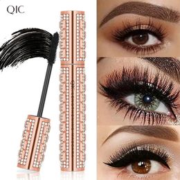 4D Cool Eyelashes Curling Mascara Black Pen Liquid Mascaras Eyes Makeup Eye Lash Cosmetics Tool Lashes Lengthening Brush 240428