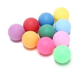 25pcs Coloured Pong Balls 40mm Entertainment Table Tennis for Game AdvertisingEntertainment Accessory 240422