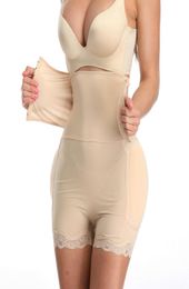 Woman Control Panties Waist Trainer Butt Lift with Sponge Pad Hip Enhancer Body Shaper Cincher Lace Sexy Lingerie Tummy Control T24344483