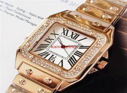 lAW Top brand lovers watch men 39mm women 33mm Classic sapphire Luxury rhinestone rose gold watch Women039s dress watch montres9333510