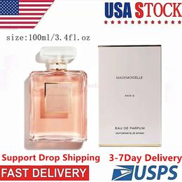 Free Shipping To The US In 3-7 Days Mademoiselle Intense Eau De Perfume 100ML Woman Perfume Elegant and Charming Fragrance Spray Oriental Floral Notes 53