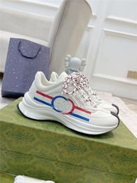 Designer Luxury Run Leather Sneaker Women's SHOES Sneaker Shoes Best Quality