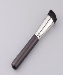 M Brand 196 Slanted Flat Top Foundation Brush Ultra Smooth Foundation Contour Makeup Brushes BB Cream Wood Handle Blender Makeup B8365387