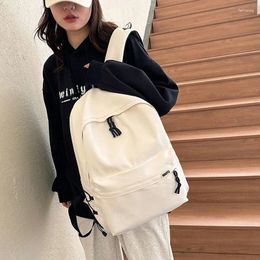 School Bags Fashion Nylon Backpack Casual Lady Backpacks Large Capacity Unisex Shoulder For Teenagers Student Bag Travel Daypack