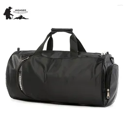 Day Packs HIGHSEE Training Bag For Gym Men Large Sport Fitness Shoes Waterproof Women Sac De