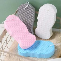 Bath Tools Accessories 4-color soft exfoliating sponge body scrubber shower scrub brush dead skin removal products Q240430