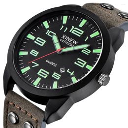 Wristwatches Ultra Thin Men's Watches Top Brand Sports Watch For Men Calendar Quartz Nylon Male Wristwatch Clock Relogio Masculino Reloj