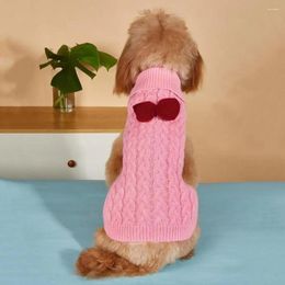 Dog Apparel Breathable Warm Pet Sweater Cozy Stylish Bowknot Decor Winter Dog/cat Vest Soft Easy To For Dogs