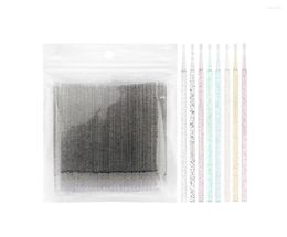 Makeup Sponges 100Pcs Disposable Crystal Micro Brush Eyelashes Extension Individual Lash Removing Swab Stick Cotton Buds For Ear C8656456