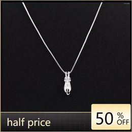 Chains Creative Beautiful Cute Piglet Female Simple And Lovely Silver Plated Jewellery Personality Pig Animal Necklaces XL160