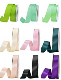 9mm 100 yard Ribbons Satin Ribbons DIY Bowknot Package Sewing Accessories Gift Cake Handmade Gift Wrap Party Wedding Decor3837938