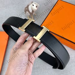 designer belts for women belt men 3.8 cm width belts classic brand h buckle simon belt luxury belt ceinture fashion belts simple woman man h belt Cintura Uomo with box