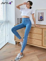 Women's Jeans Korean Sexy High Waist Slim Stretch Pencil Denim Pants Female All-match Ankle-length Women Spring Autumn Streetwear