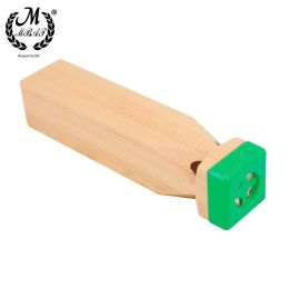 Blocks M Mbat Wooden Train Whistle Toy Baby Developmental Toy Parent Child Teaching Musical Instrument Educational Toys Christmas Gift