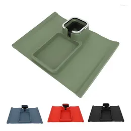 Storage Bags Sofa Arm Cup Holder Silicone Couch Tray For Office Apartment