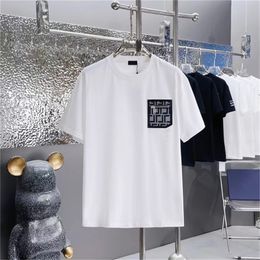 Men's Designer T-shirt Men's T-shirt Casual cotton letter print summer clothing for men and women A7