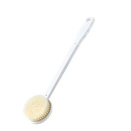 Bath Tools Accessories Long handled bathroom brush soft hair back ball body mud scrubber massage Q240430