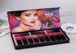 Christmas gifts MOJI 12 Colour Lipstick Set Nonstick Cup long lasting Waterproof Matte lipstick 289h4140363