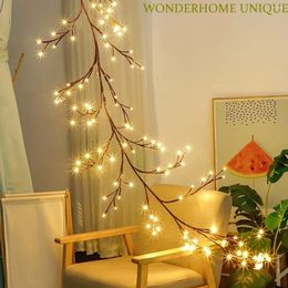 Night Lights 1Pcs 96LED Tree Branch Light For Desktop Wall Party Home Decoration 8 Modes USB Powered DIY Festive Vine