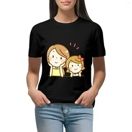 Women's Polos Mother And Daughter T-shirt Tees Graphics Dress For Women Plus Size