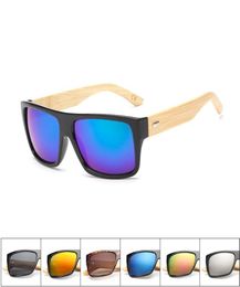 Sunglasses 2022 Bamboo Men Wooden Glasses Women Brand Designer Original Wood Sun Fo WomenMen Masculin9691497