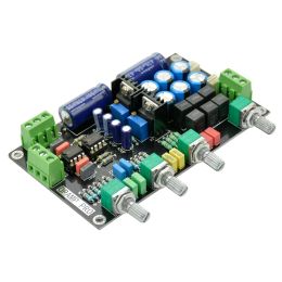 Amplifiers AIYIMA NE5532 Tone Control Preamp Board OPAMP HIFI Amplifiers Preamplifier Volume Control Board