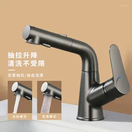 Bathroom Sink Faucets Pull Out Faucet Wash Basin And Cold Toilet Table