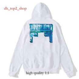 Off Whitehoodie Sweatshirts Men's Hoodies Sweatshirts Style Fashion Sweater Painted Arrow Crow Stripe Hoodie And T-Shirts 3325