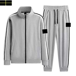Sportswear men's Trapstar sportswear hoodie basketball rugby two-piece set paired with women's long sleeved hoodie jacket pants for spring