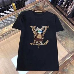 Men's T-shirts Asian Size M-5xl Designer T-shirt Casual Mms t Shirt with Monogrammed Print Short Sleeve Top for Sale Luxury Mens Hip Hop Clothing 007a862