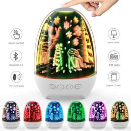 Portable Speakers Wireless Bluetooth Speaker Home Atmosphere Starry Sky Light Colour Breathing Light Multi functional Wireless Bluetooth Speaker J240505